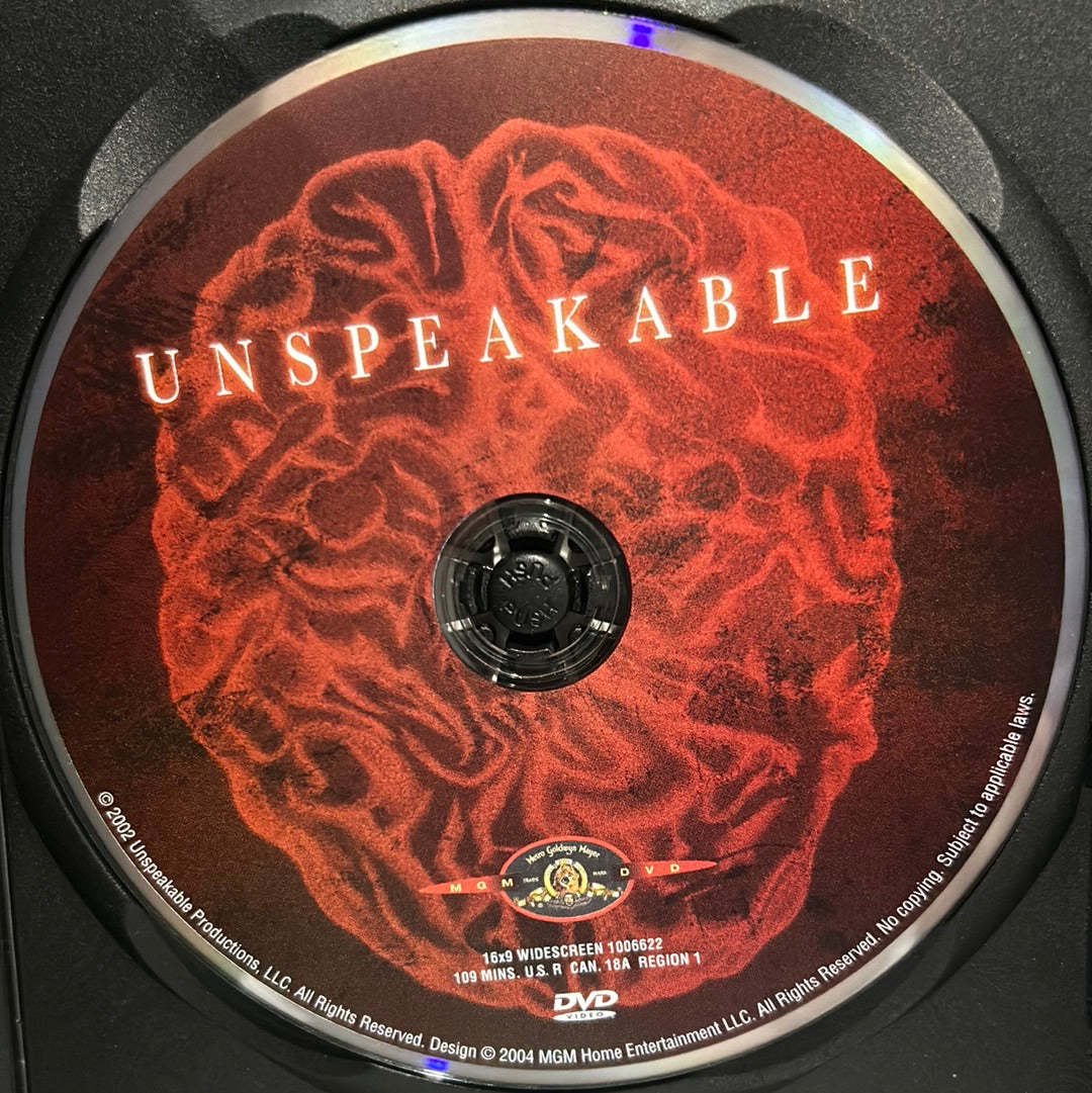 Unspeakable (2002)