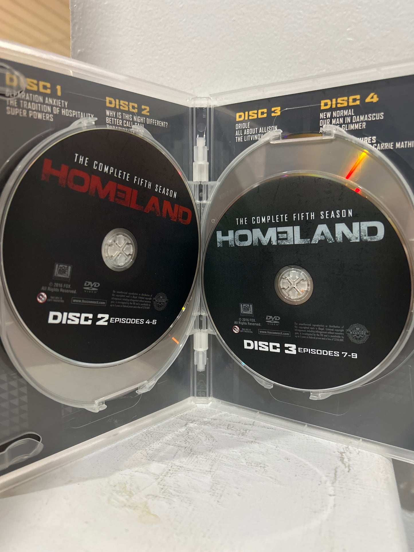 Homeland : TV Series (2011-2020): The Complete Fifth Season