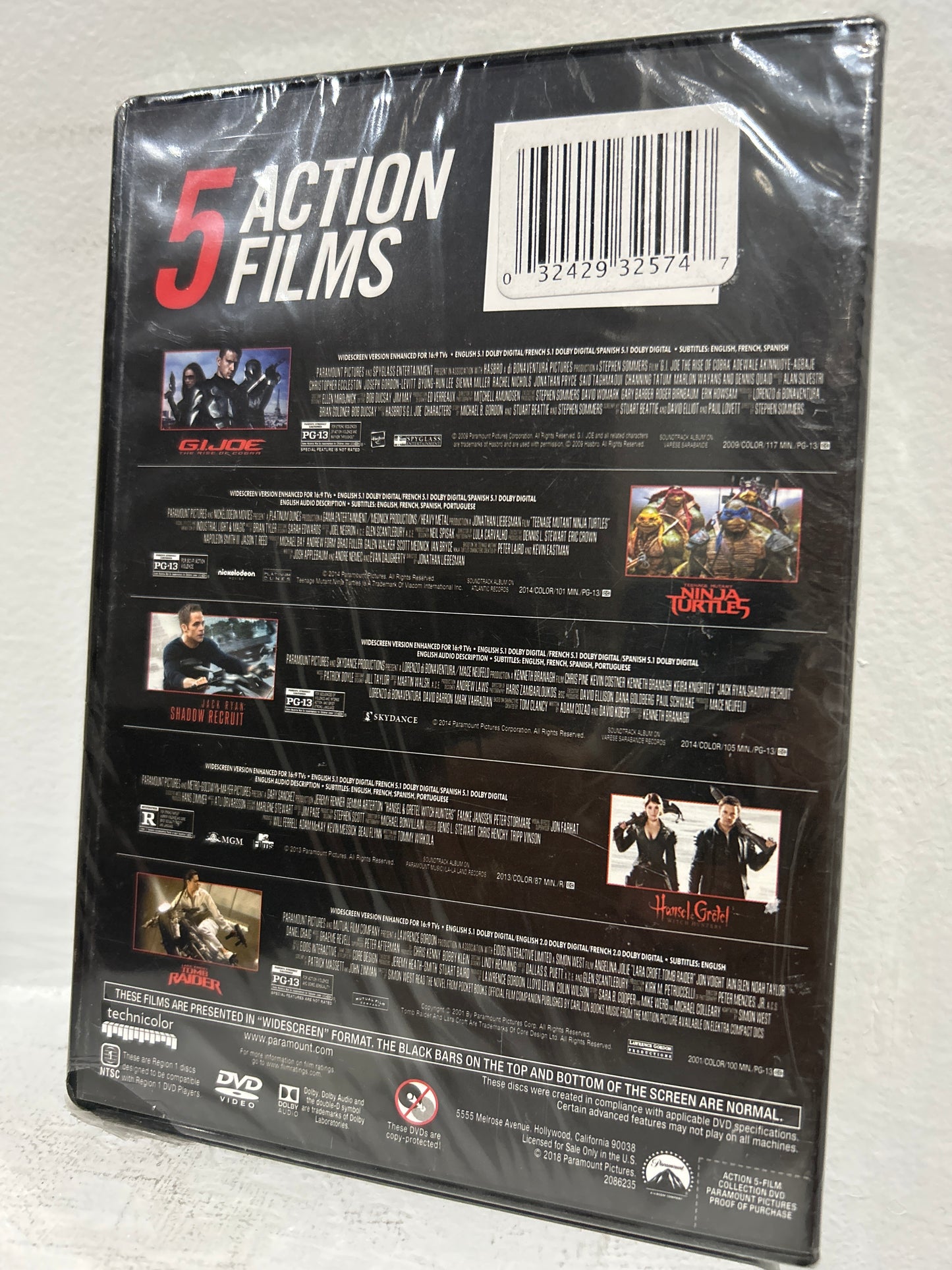 5 Action Films