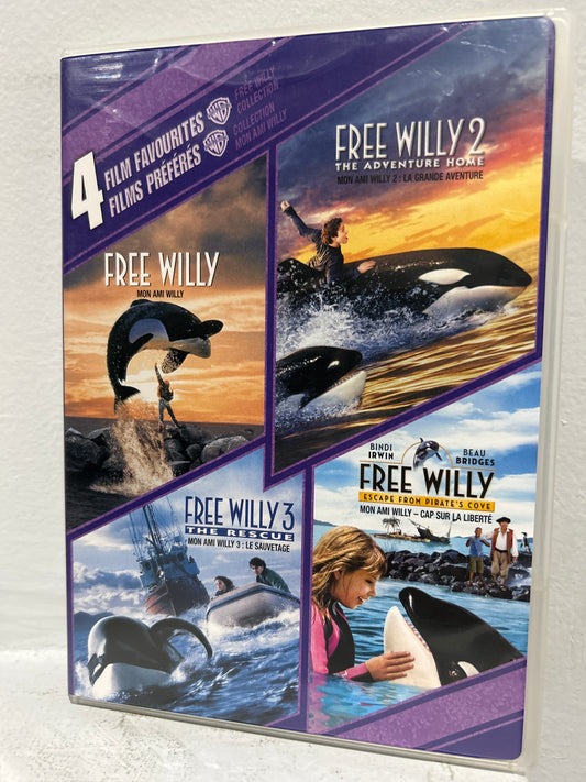 Free Willy (1993) & Free Willy 2: The Adventure Home (1995) & Free Willy 3: The Rescue (1997) & Free Willy: Escape from Pirate's Cove (2010)