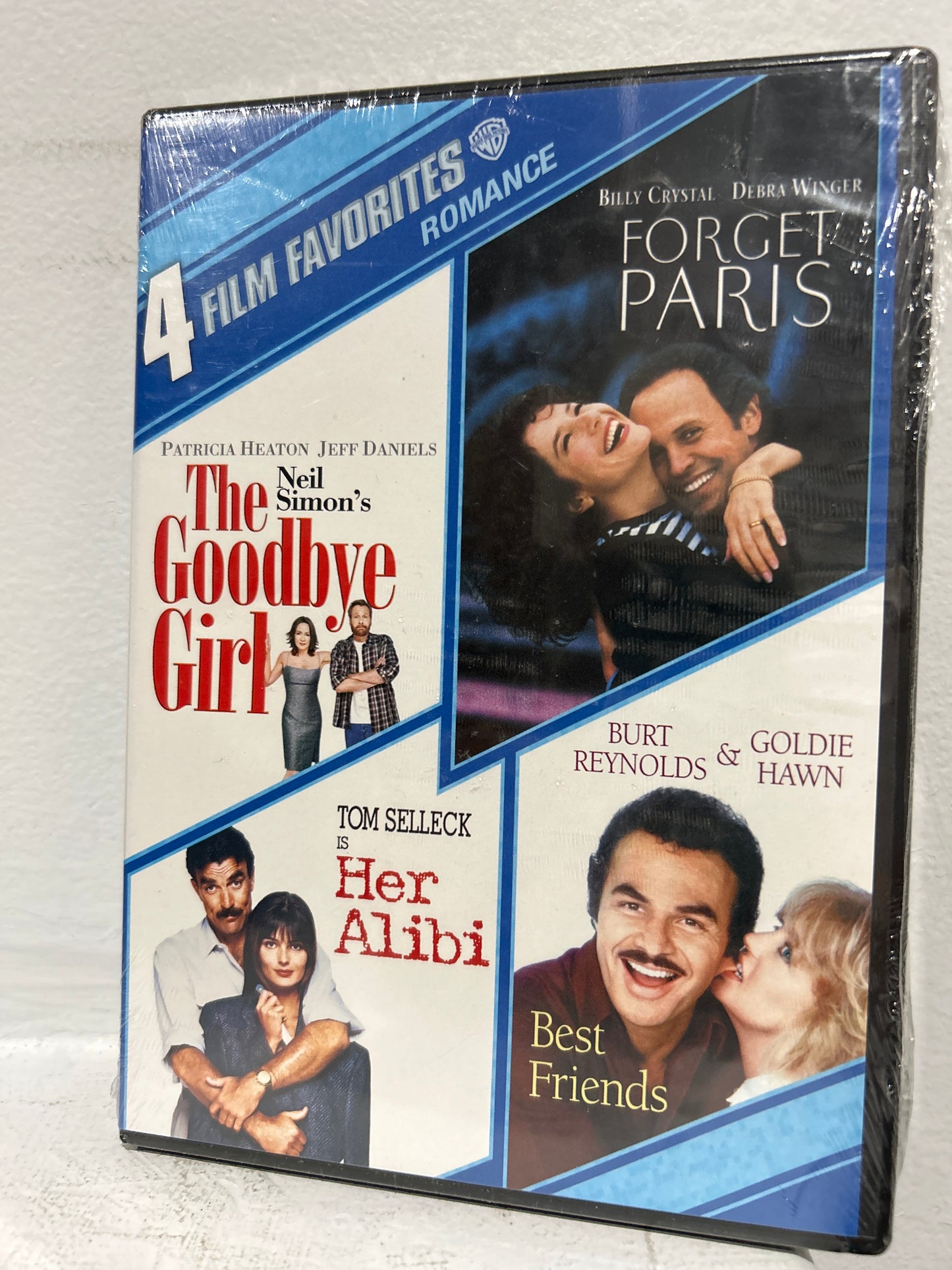 Her Alibi (1989) & Forget Paris (1995) & The Goodbye Girl (2004) & Best Friends (1982)