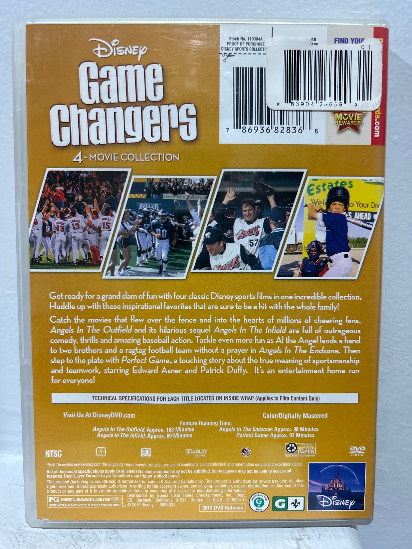 Disney Game Changers - 4 Movie Collection