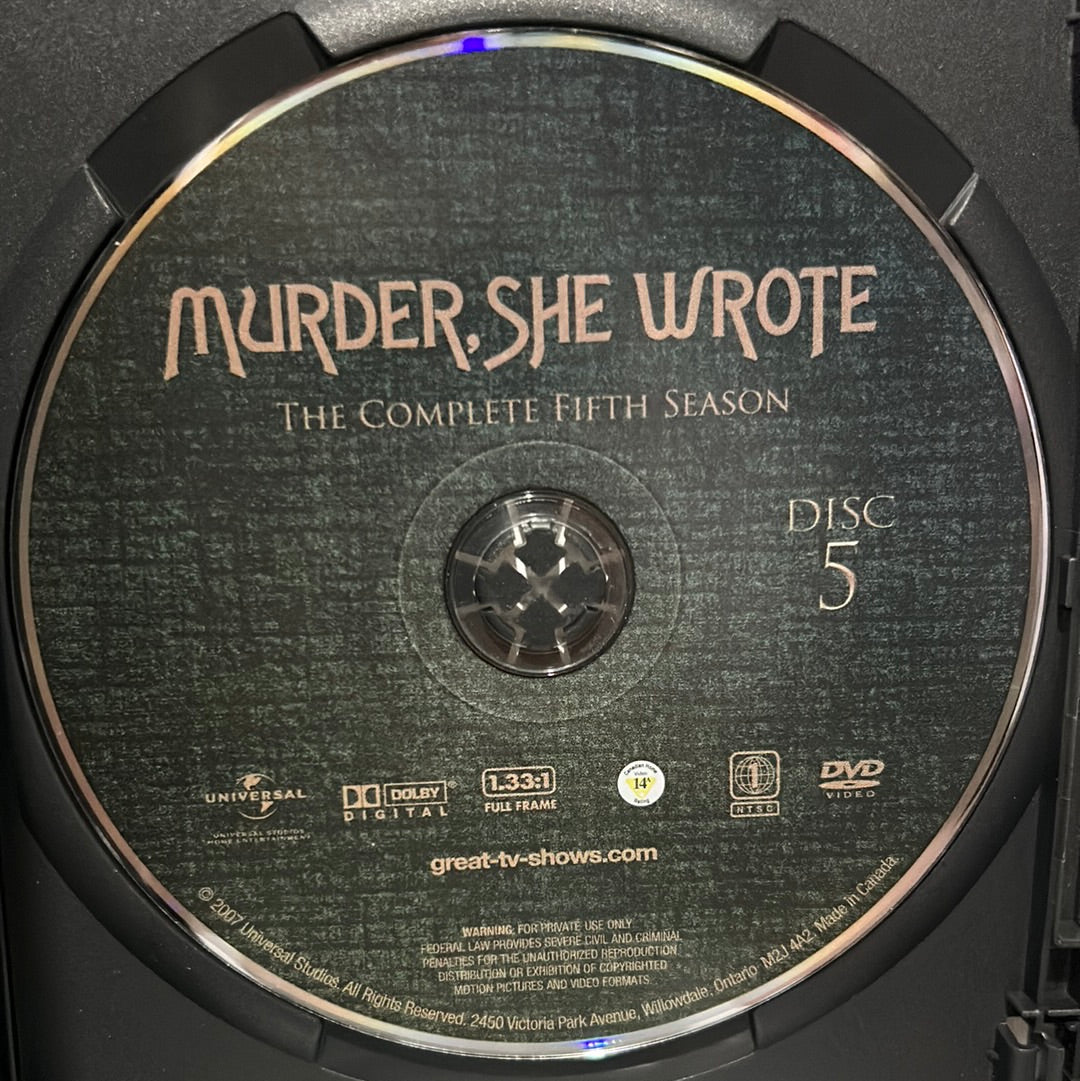 Murder, She Wrote: TV Series (1984-1996): The Complete Fifth Season