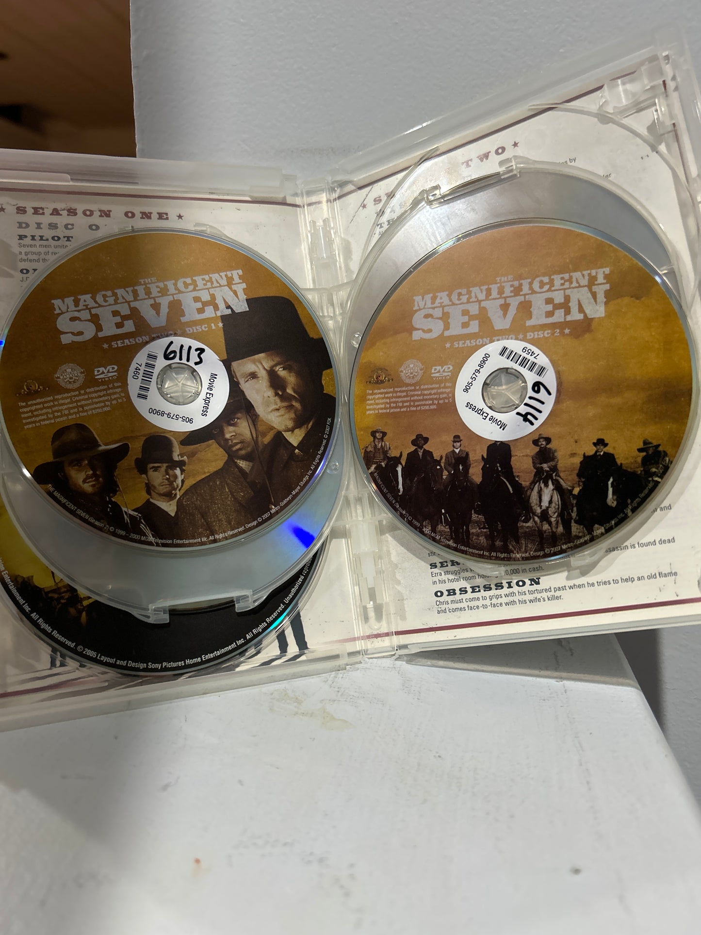 The Magnificent Seven : TV Series (1998-2000): The Complete Series