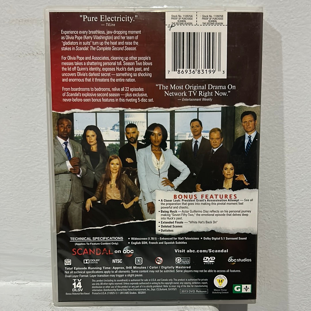 Scandal : TV Series (2012-2018) - The Complete Second Season