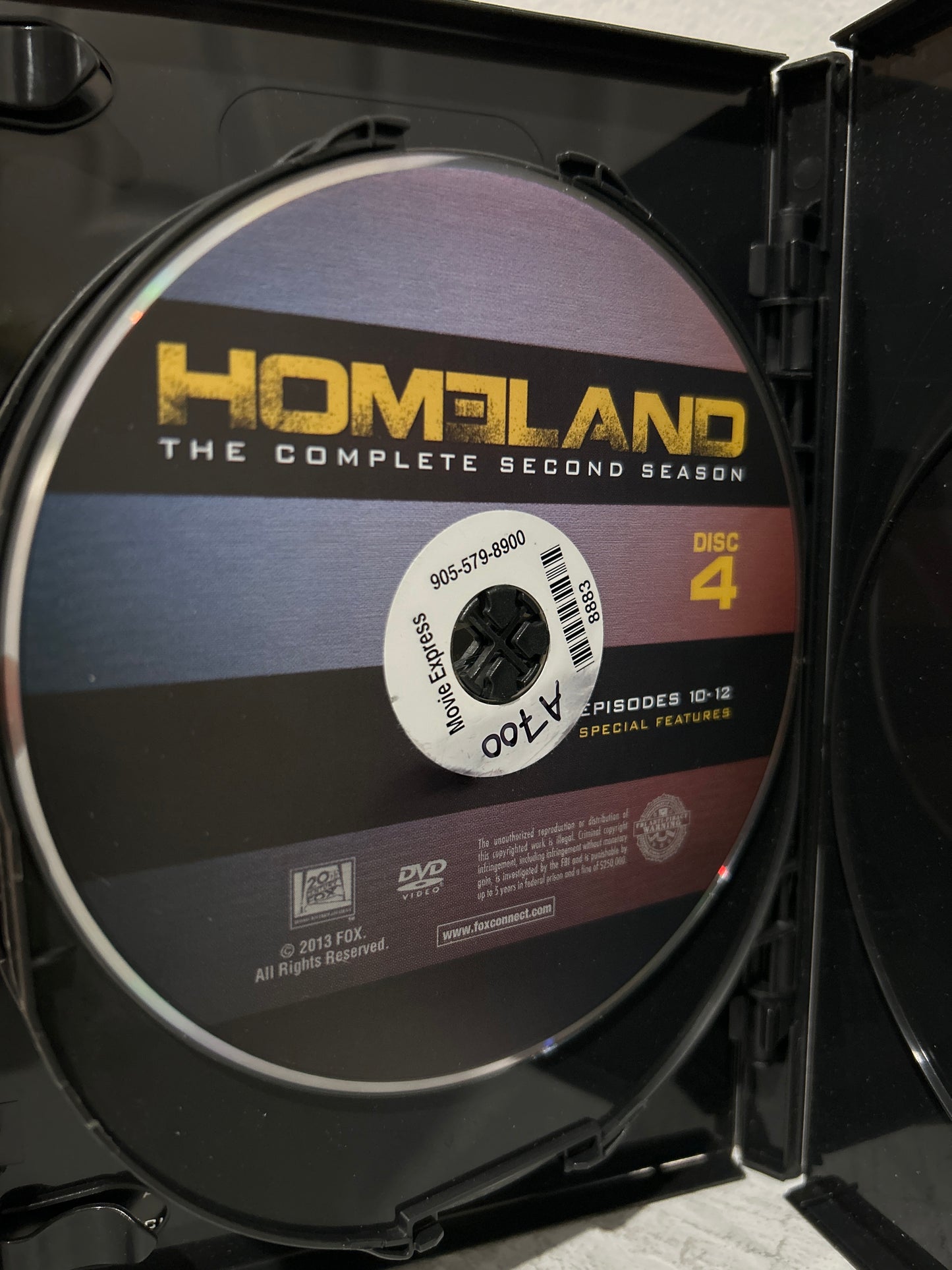 Homeland : TV Series (2011-2020): The Complete Second Season