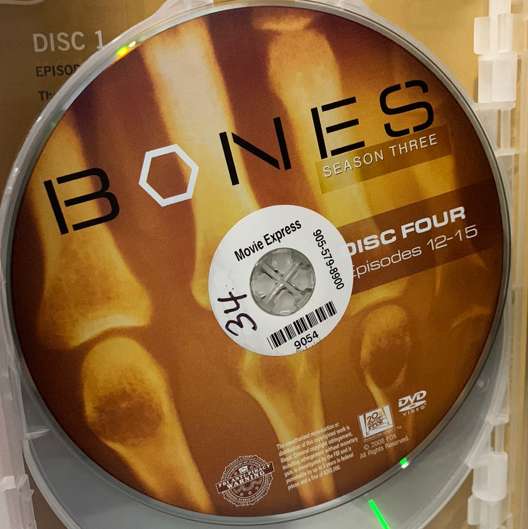 Bones: TV Series (2005-2017) - The Complete Third Season