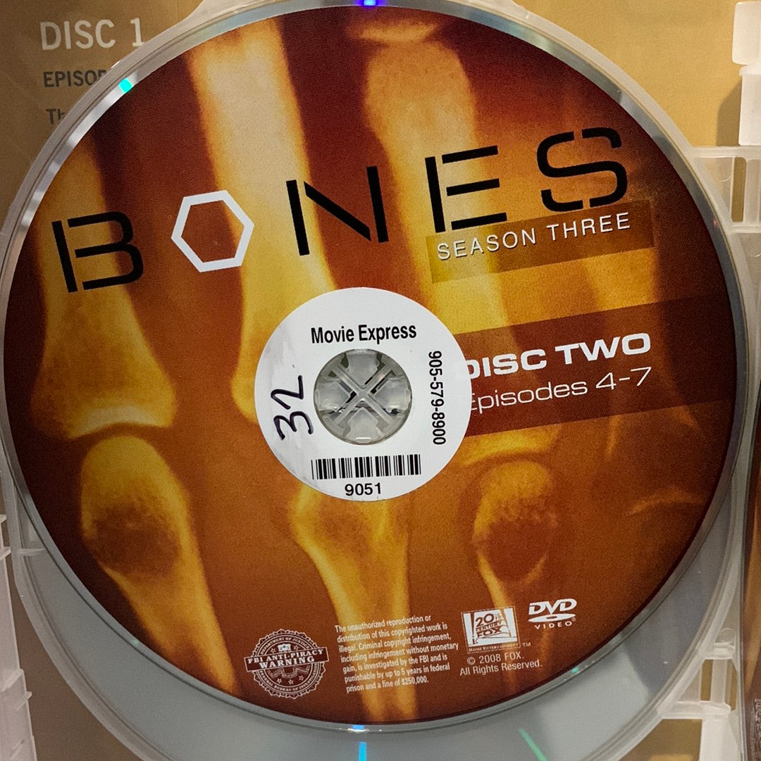 Bones: TV Series (2005-2017) - The Complete Third Season