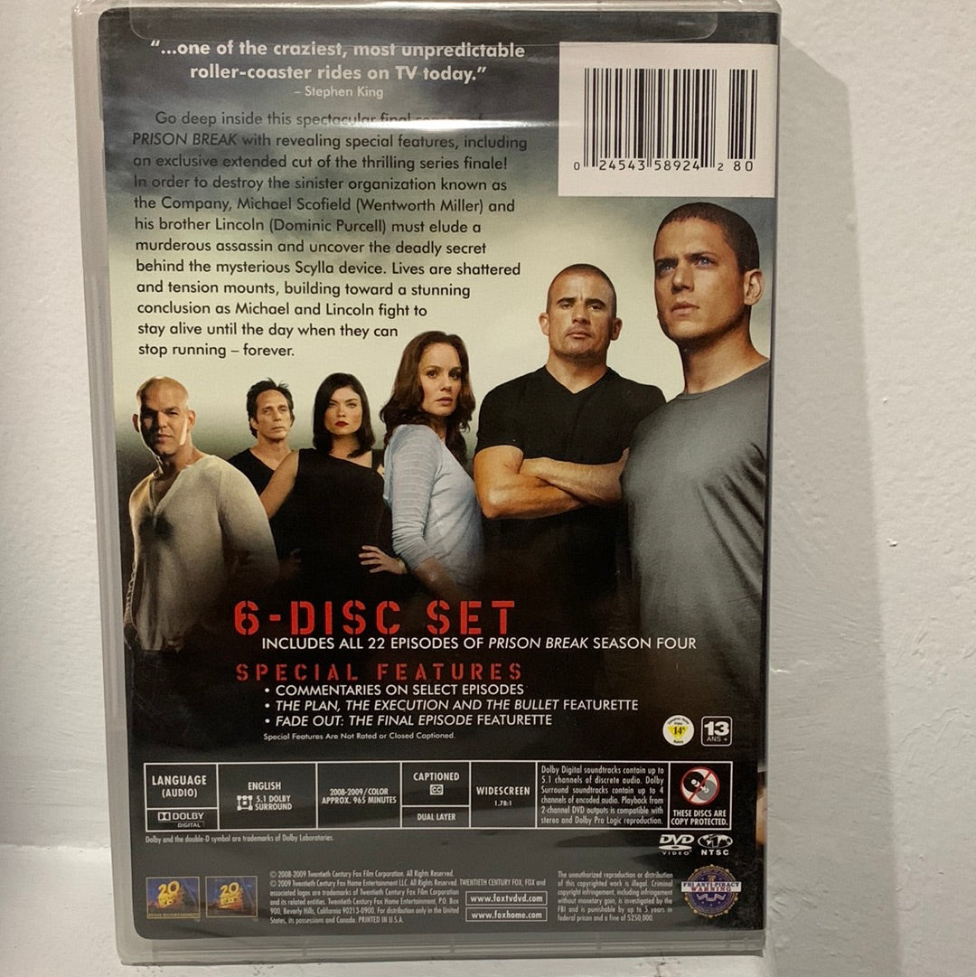 Prison Break : TV Series (2005-2008): The Complete Final (Fourth) Season