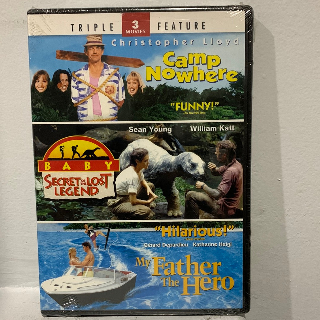 Camp Nowhere (1994) & Baby: Secret of the Lost Legend (1985) & My Father the Hero (1994)