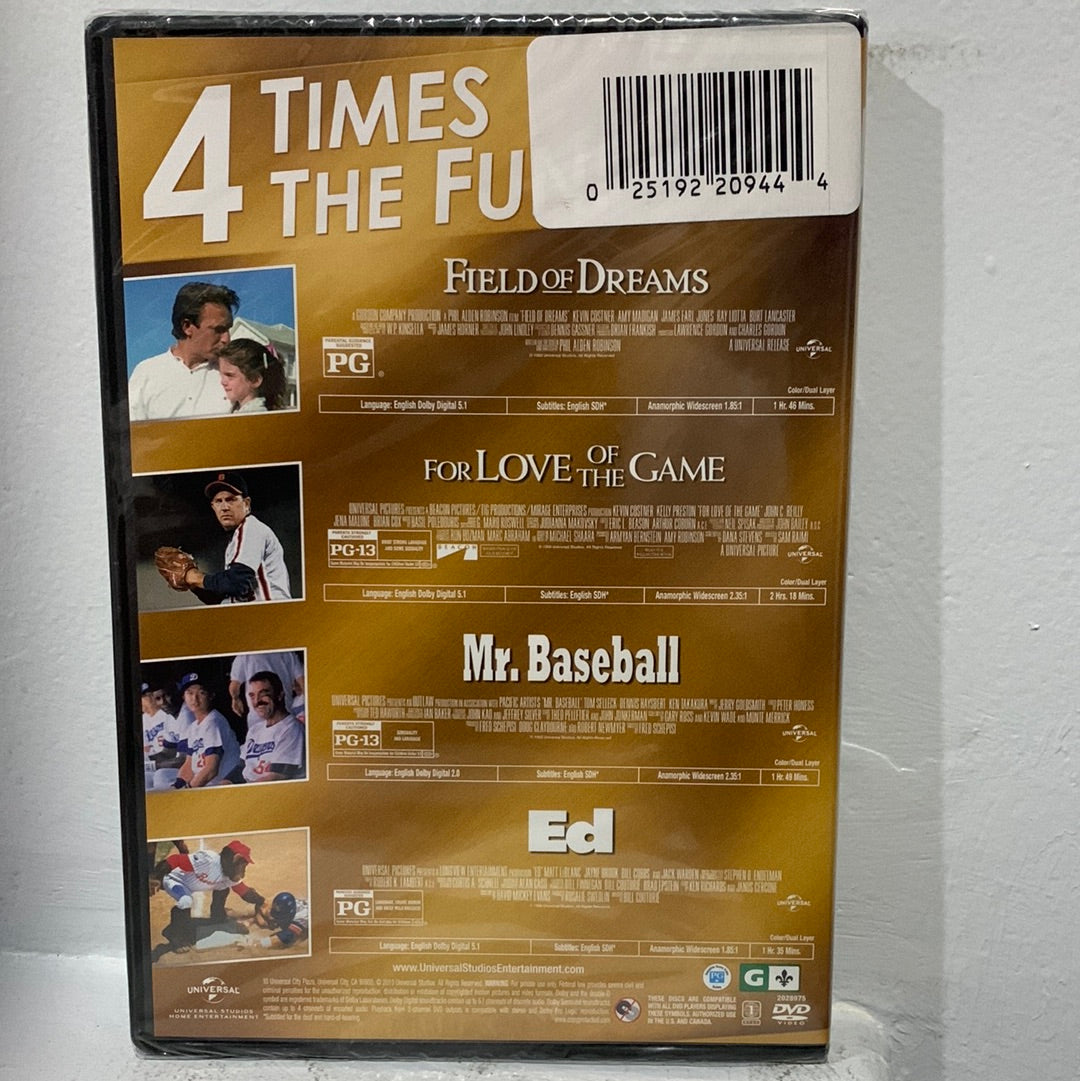 Field of Dreams (1989) & For Love of the Game (1999) & Mr. Baseball (1992) & Ed (1996)