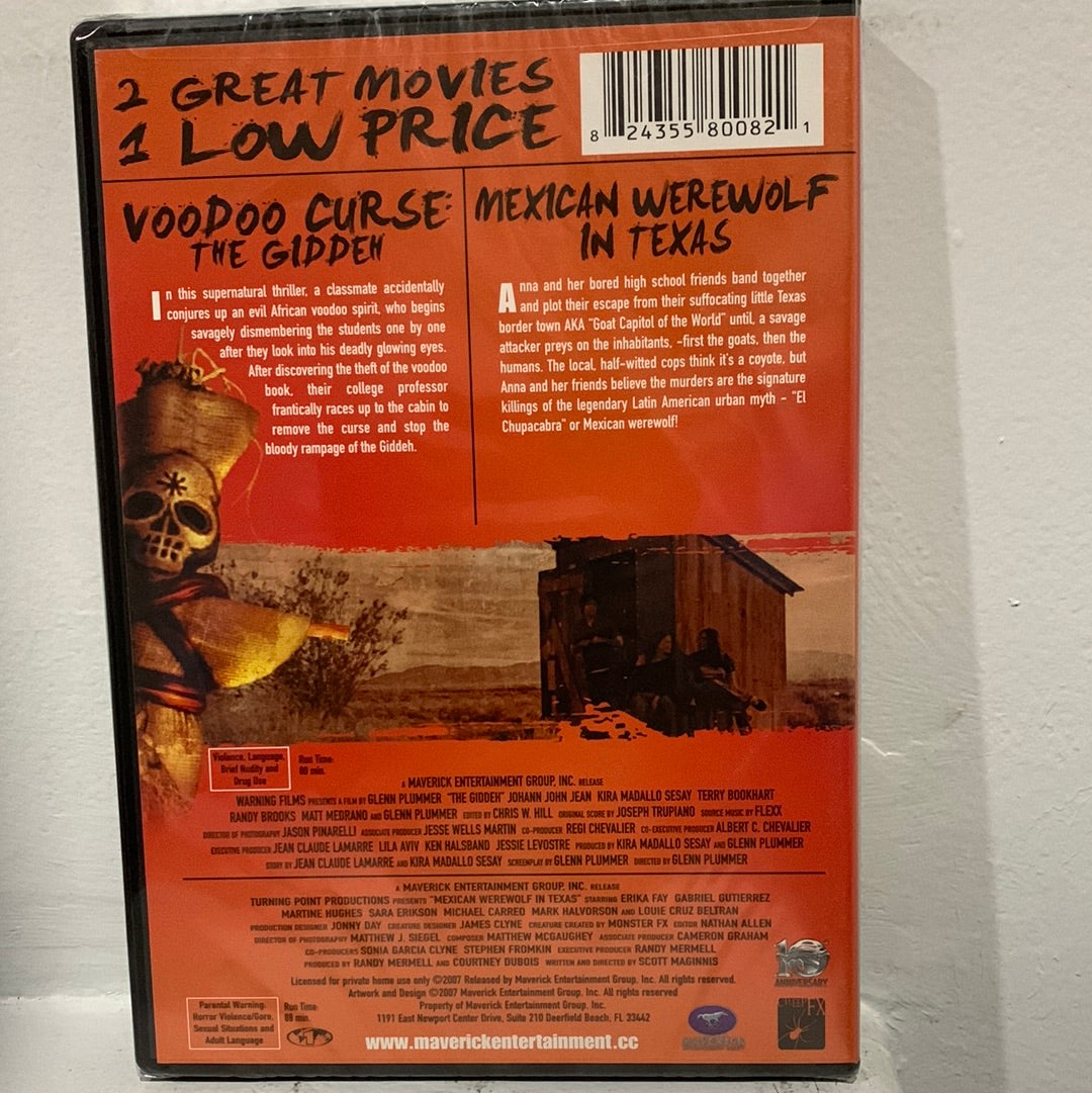 VooDoo Curse: The Giddeh (2006) & Mexican Werewolf in Texas (2005)