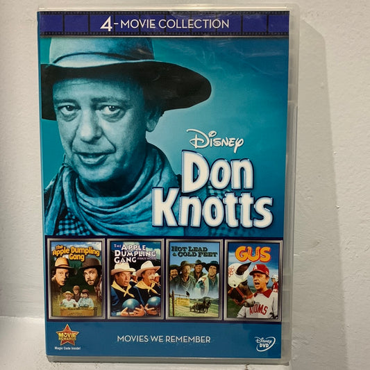 Don Knotts: The Apple Dumpling Gang (1975) & The Apple Dumpling Gang Rides Again(1979) & Hot Lead and Cold Feet (1978) & Gus (1976)