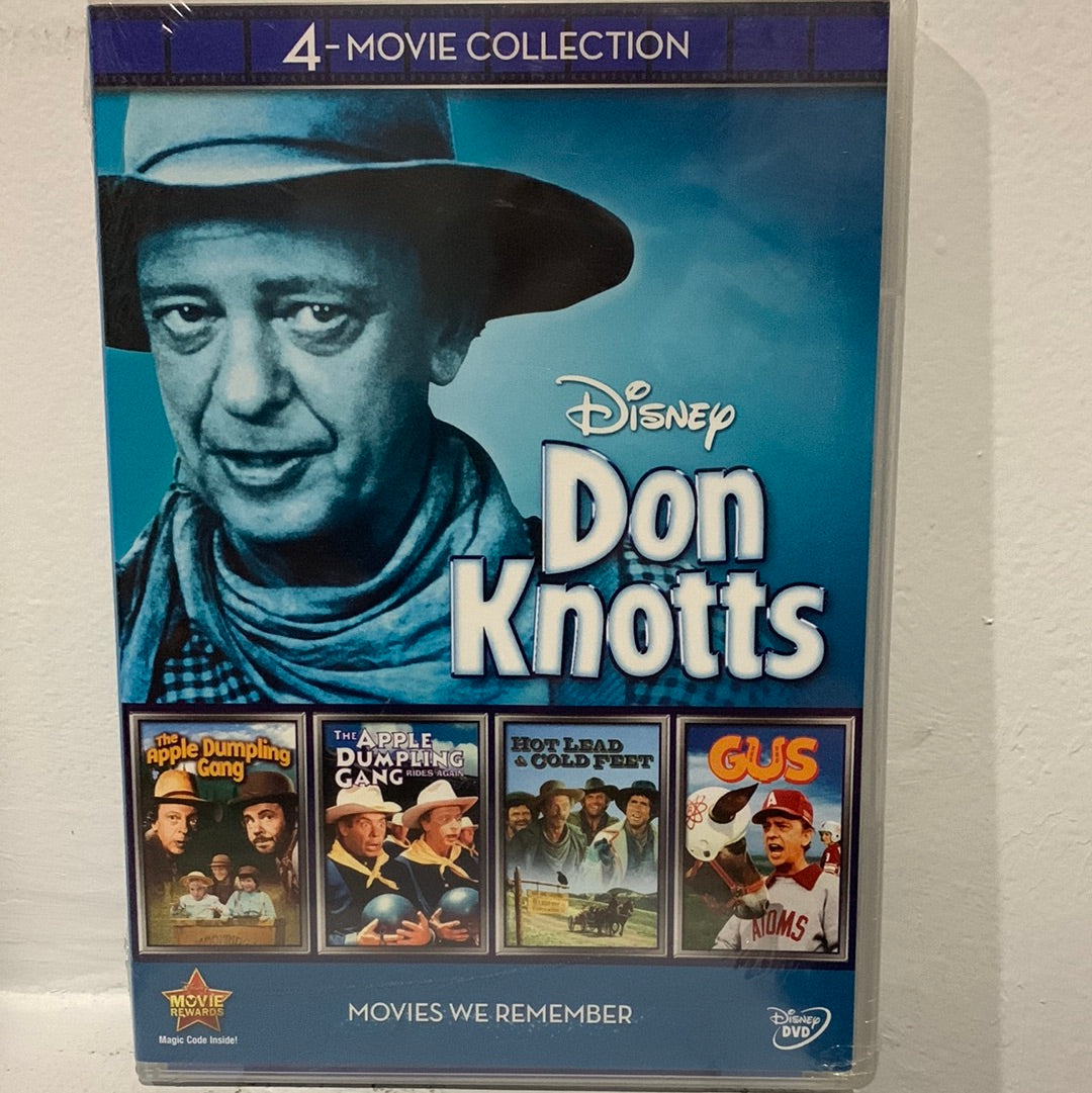 Don Knotts: The Apple Dumpling Gang (1975) & The Apple Dumpling Gang Rides Again(1979) & Hot Lead and Cold Feet (1978) & Gus (1976)