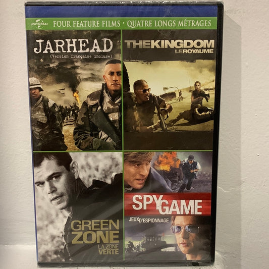 Jarhead (2005) & The Kingdom (2007) & Green Zone (2010) & Spy Game (2001)