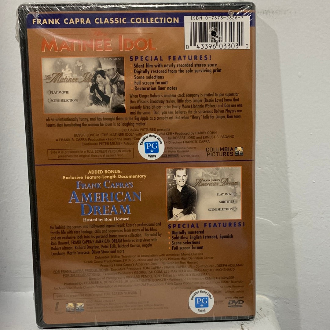 Matinee Idol, The (1928) & Frank Capra's American Dream (1997)