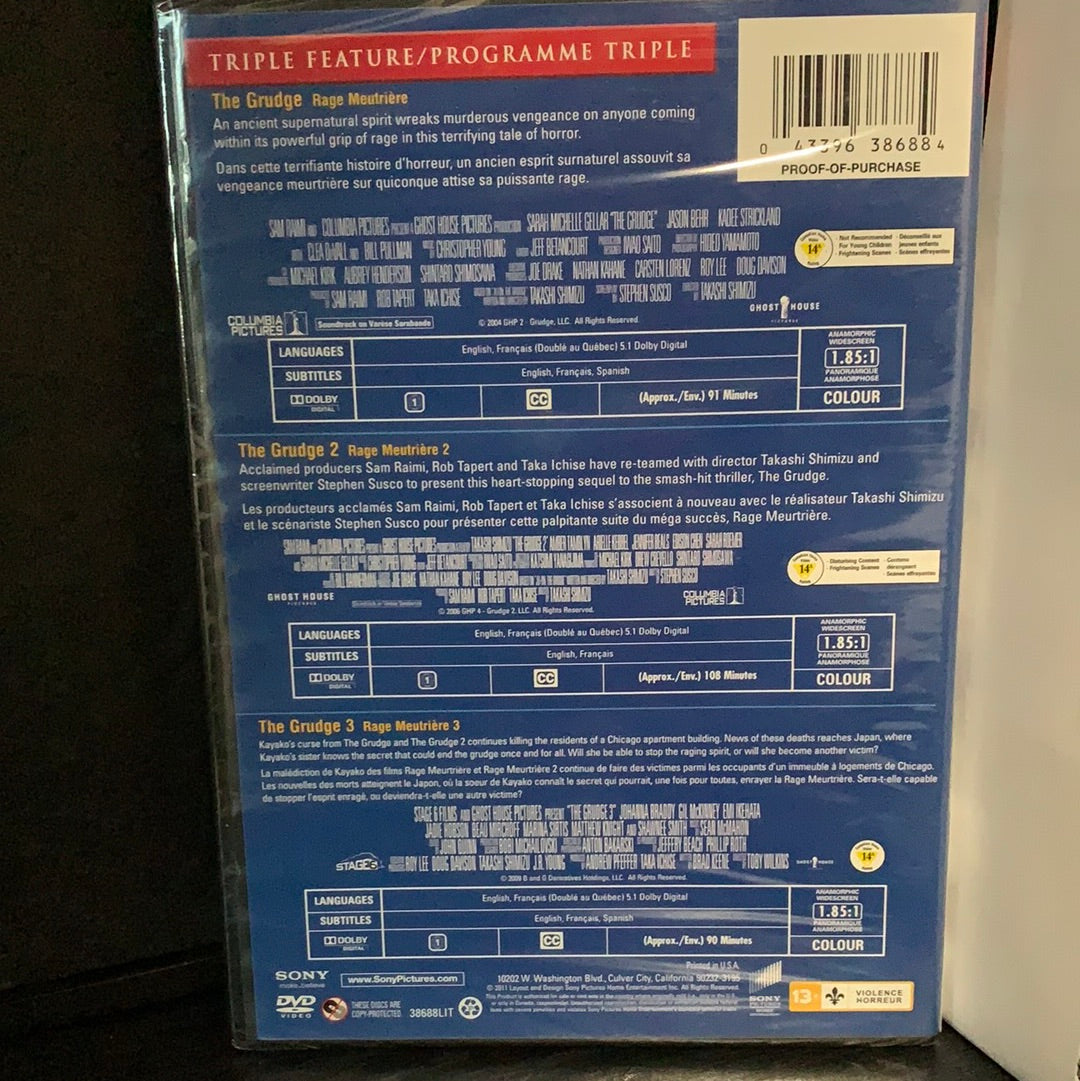 Grudge, The (2004)&The Grudge 2 (2006)&The Grudge 3 (2009)