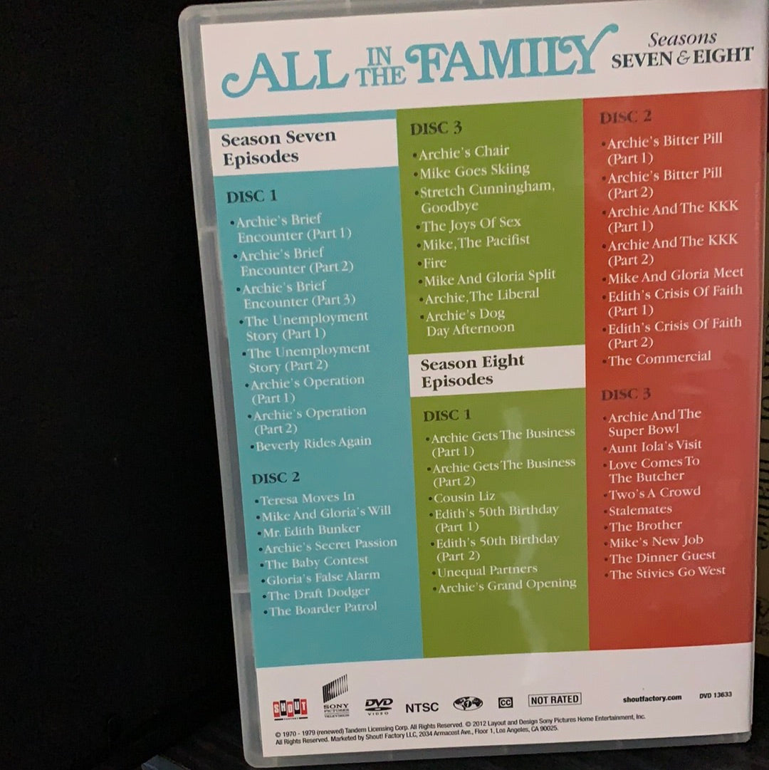 All in the Family: TV Series (1971-1979) - The Complete Seasons 7 & 8