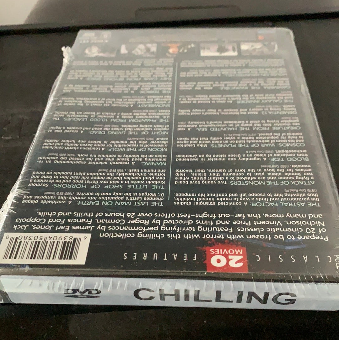 CHILLING - CLASSIC FEATURES - 20 MOVIES