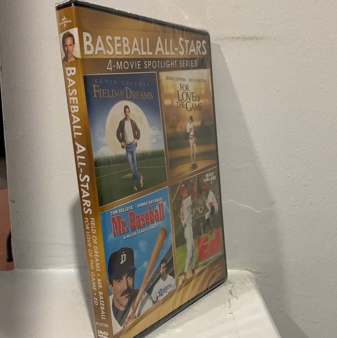 Field of Dreams (1989) & For Love of the Game (1999) & Mr. Baseball (1992) & Ed (1996)