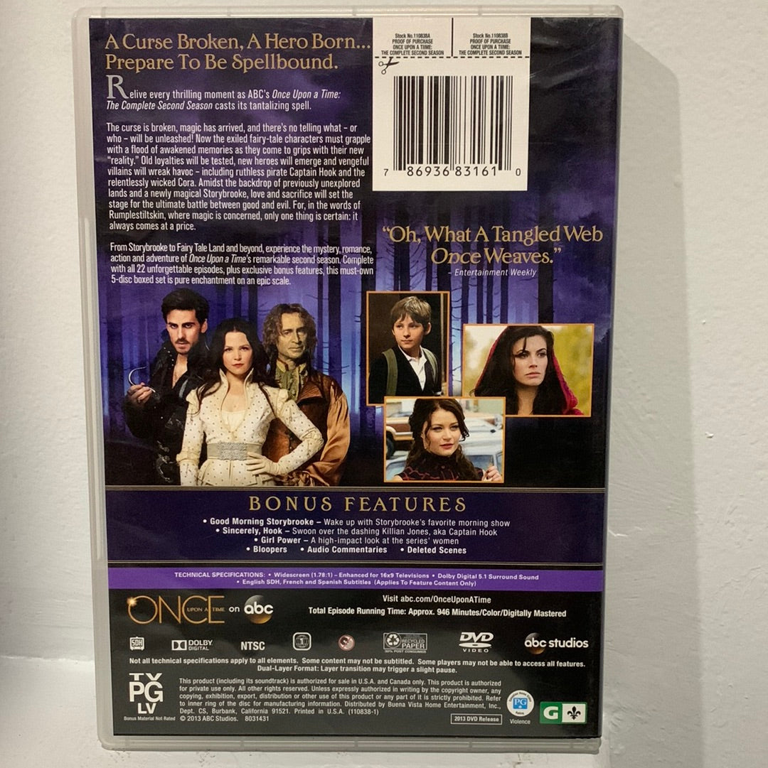 Once Upon a Time : TV Series (2011-2018): The Complete Second Season