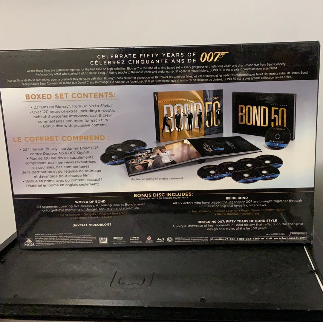 JAMES BOND 007 - LIMITED EDITION (23 BOND FILMS)