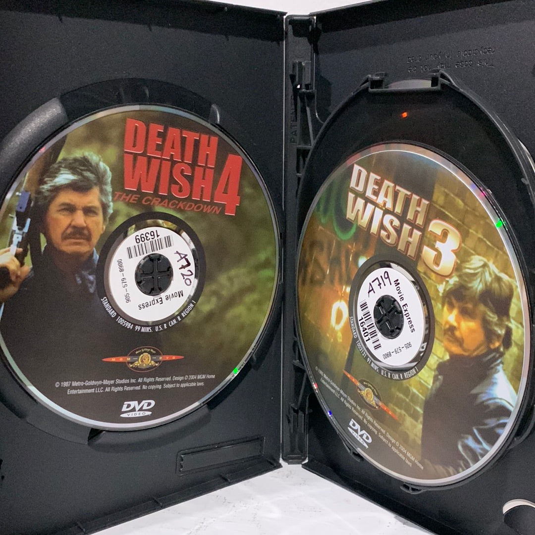 Death Wish II (1982) & Death Wish 3 (1985) & Death Wish 4: The Crackdown (1987)