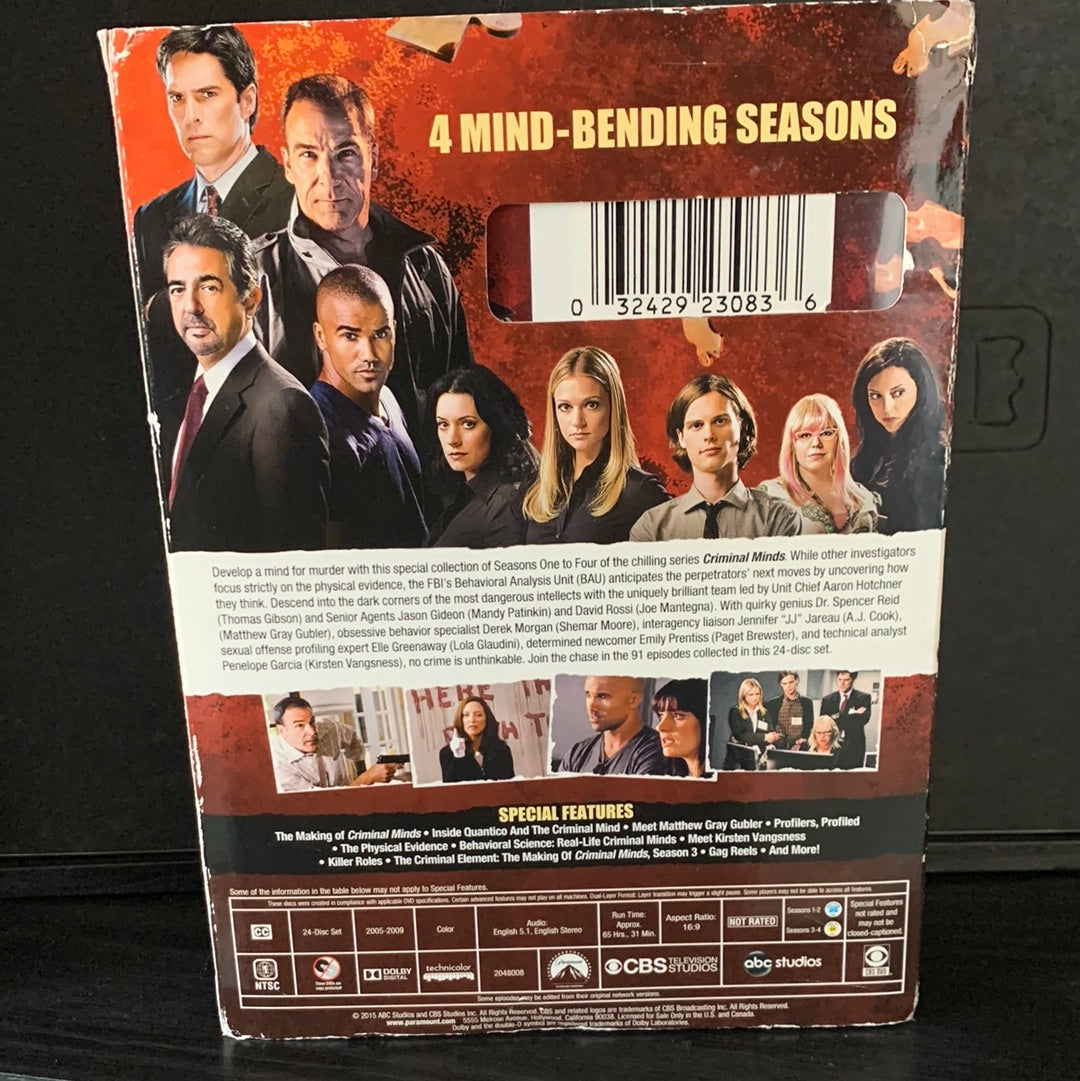 Criminal Minds: TV Series (2005-2020) - Seasons 1-4