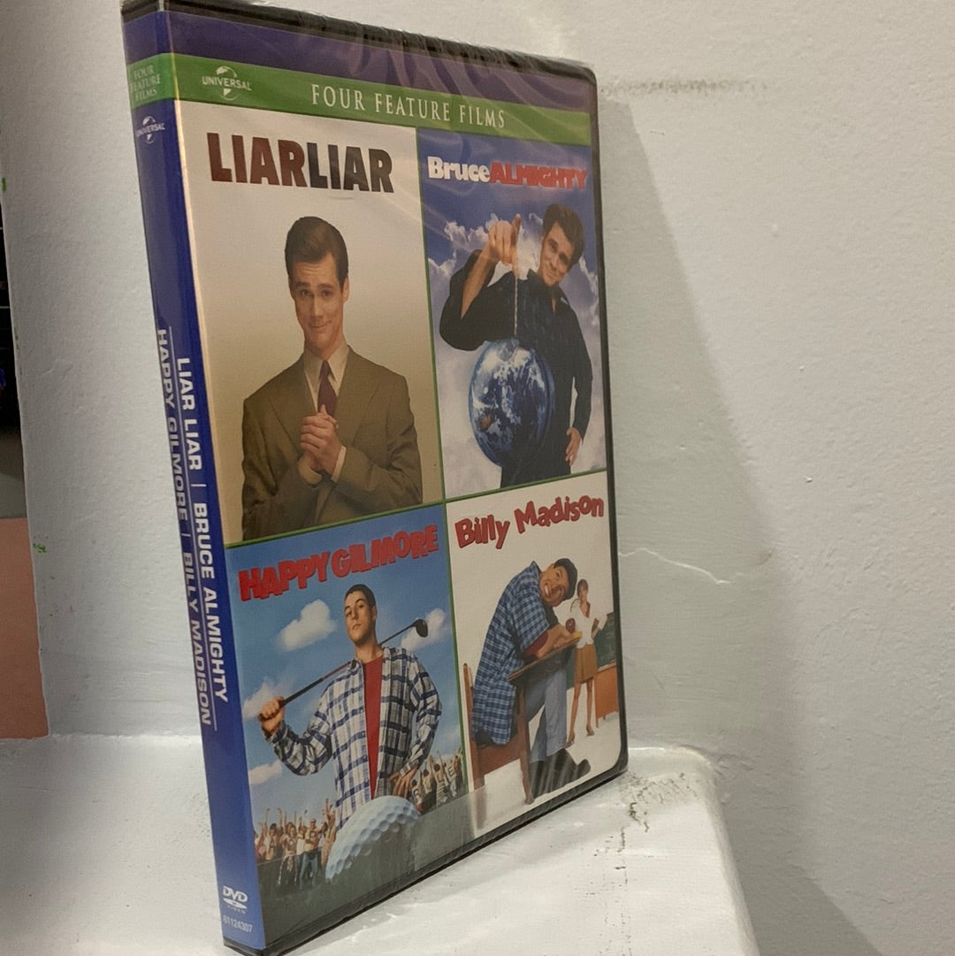 Liar Liar (1997) & Bruce Almighty (2003) & Happy Gilmore (1996) & Billy Madison (1995)