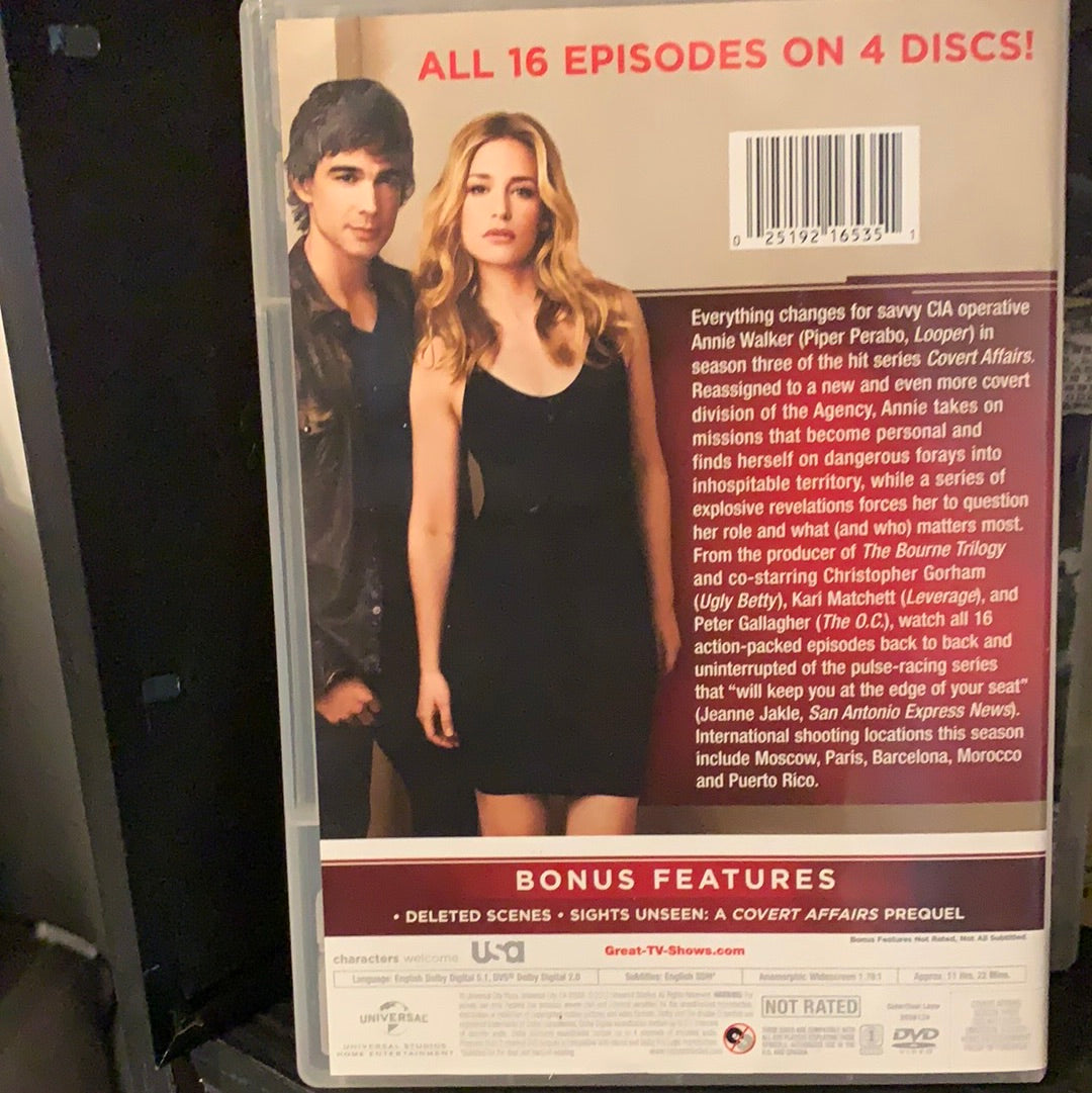 Covert Affairs: TV Series (2010-2014) - The Complete Seasons