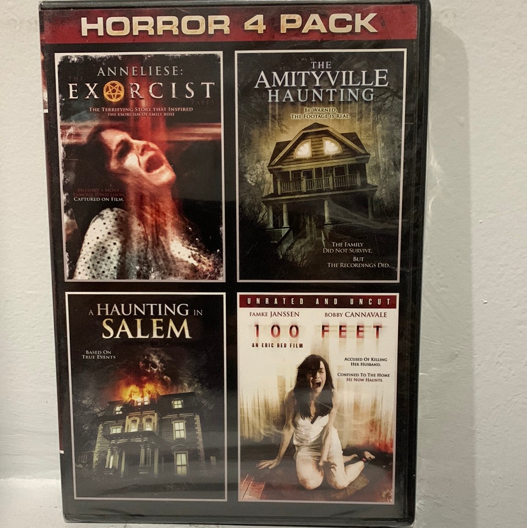 Anneliese: The Exorcist Tapes (2011) & The Amityville Haunting (2011) &  & A Haunting in Salem (2011) & 100 Feet (2008)