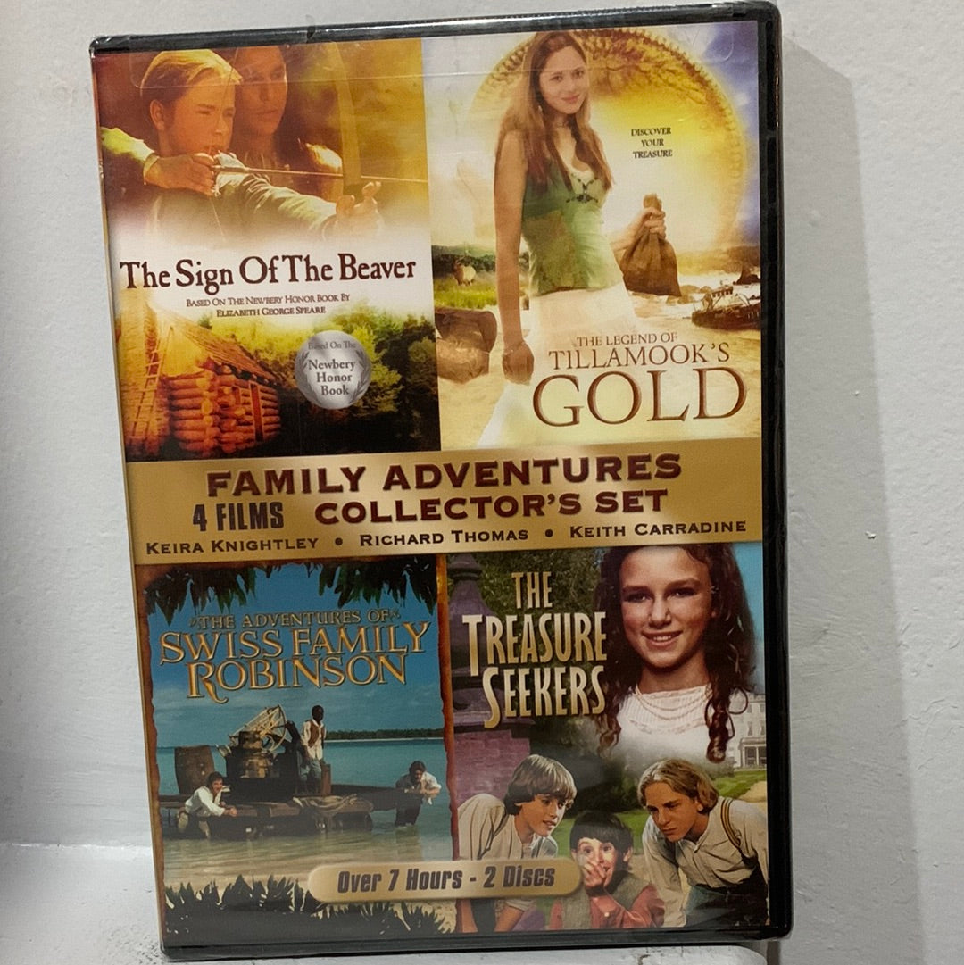 Sign of the Beaver, The (Keeping the Promise) (1997) & The Legend of Tillamook's Gold (2006) & The Adventures of Swiss Family Robinson (1998) & The Treasure Seekers (1996)