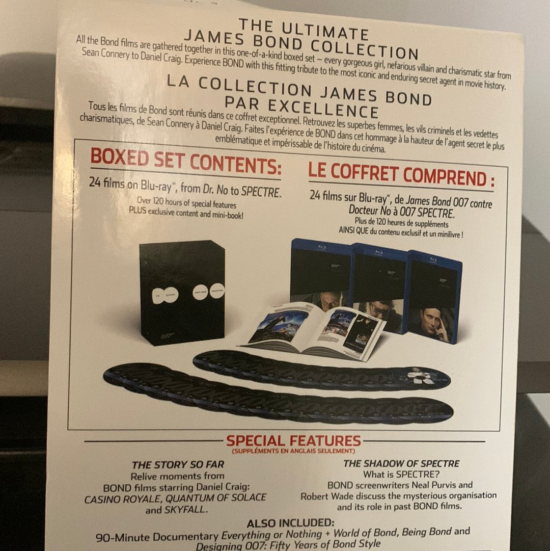 JAMES BOND 007 - LIMITED EDITION (24 BOND FILMS)