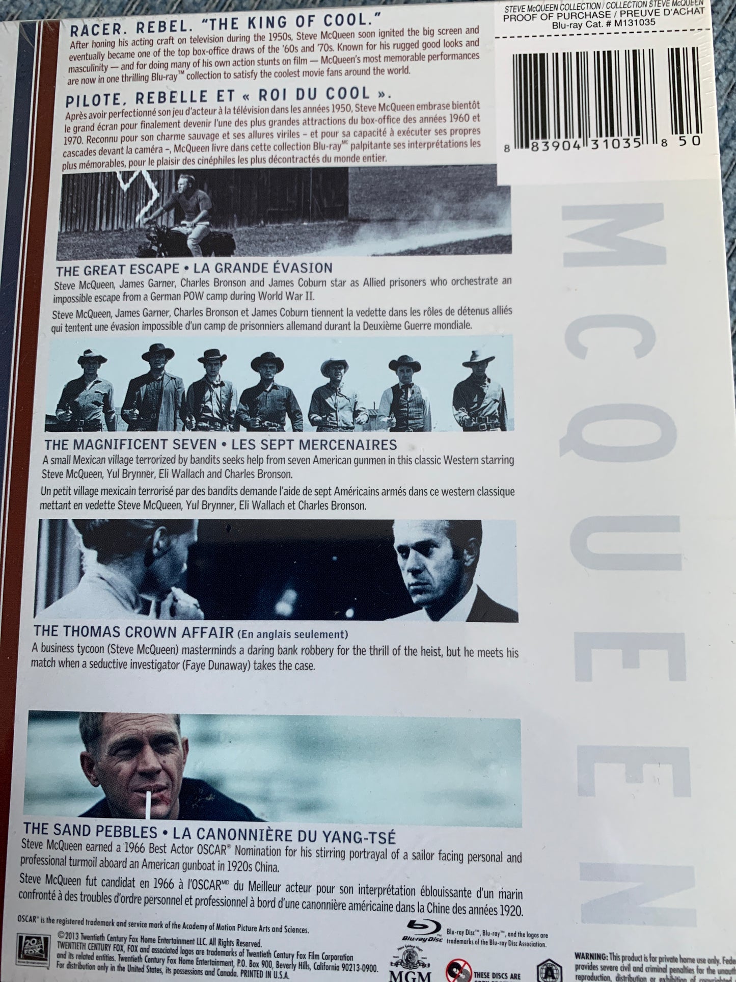 Steve McQueen Collection (4 Movies)