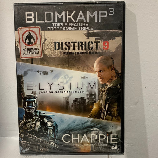 District 9 (2009) & Elysium (2013) & Chappie (2015)