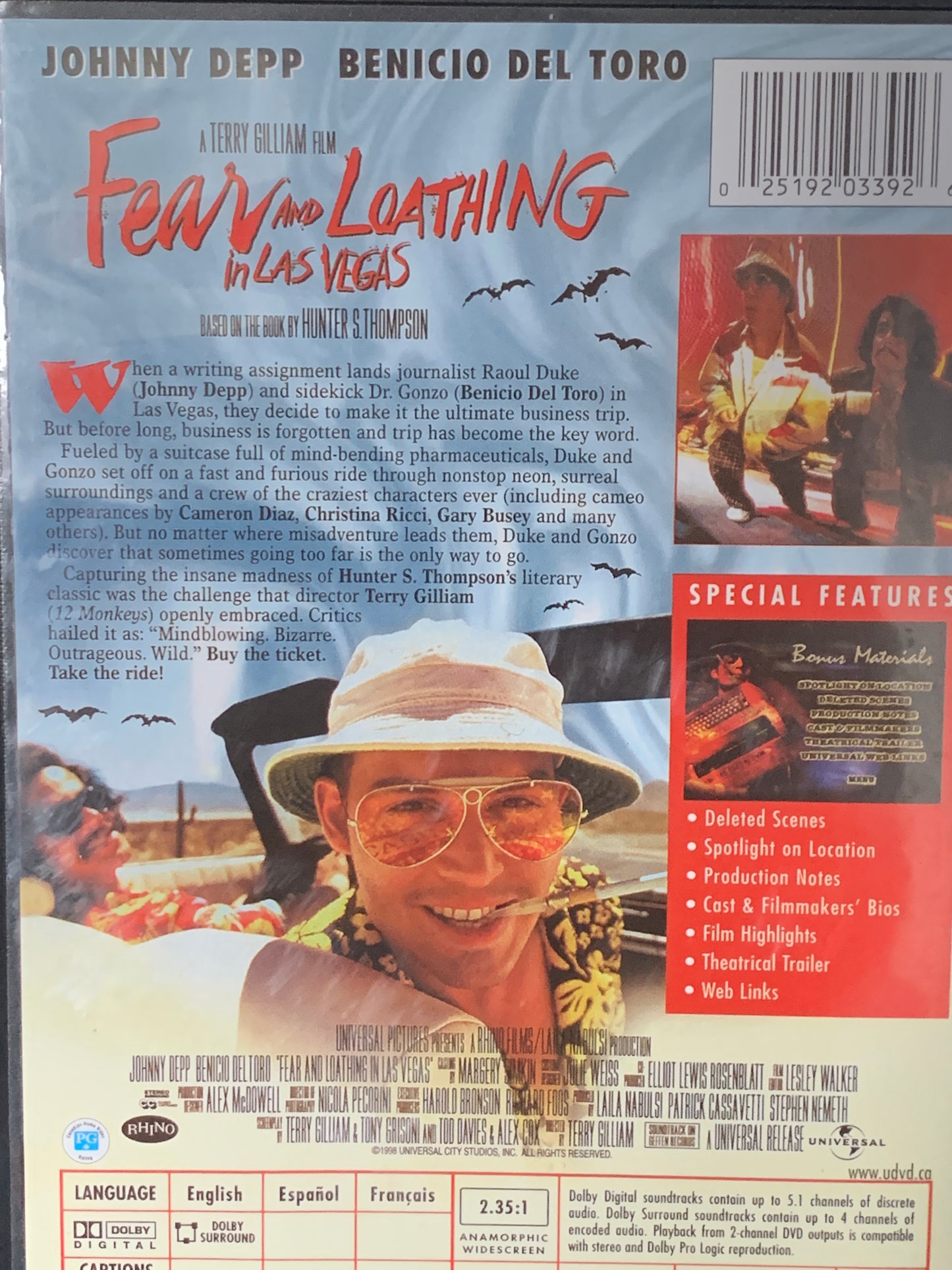 Fear and Loathing in Las Vegas (1998)