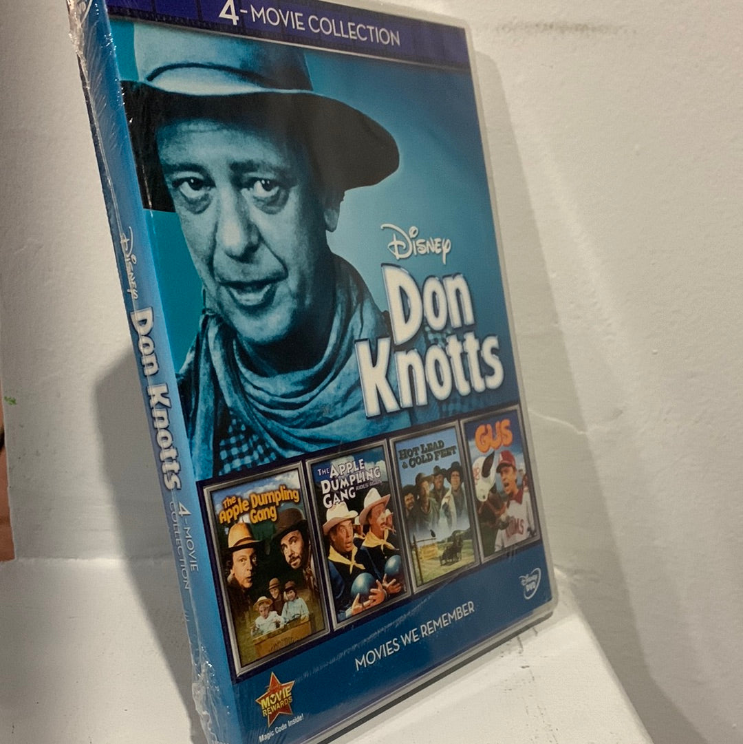 Don Knotts: The Apple Dumpling Gang (1975) & The Apple Dumpling Gang Rides Again(1979) & Hot Lead and Cold Feet (1978) & Gus (1976)