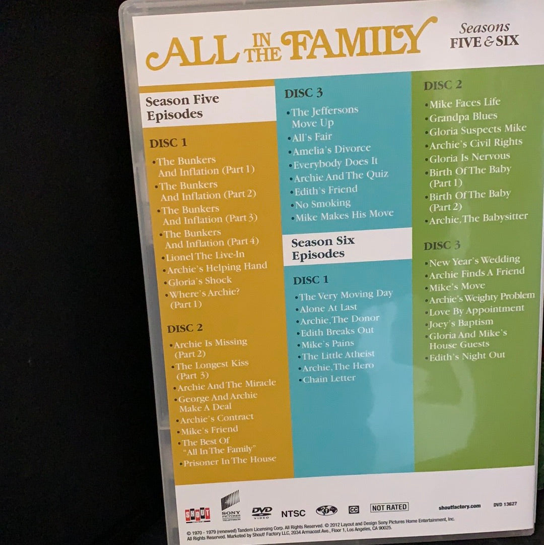 All in the Family: TV Series (1971-1979) - The Complete Seasons 5 & 6