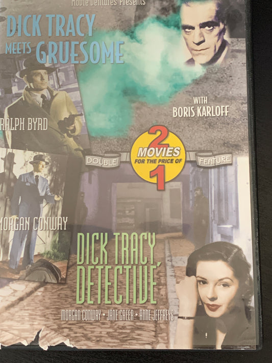 Dick Tracy Meets Gruesome (1947) + Dick Tracy (1945)