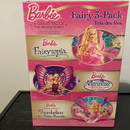 Barbie: Fairytopia (2005) & Barbie Mariposa and Her Butterfly Fairy Friends (2008) & Barbie Presents: Thumbelina (2009)