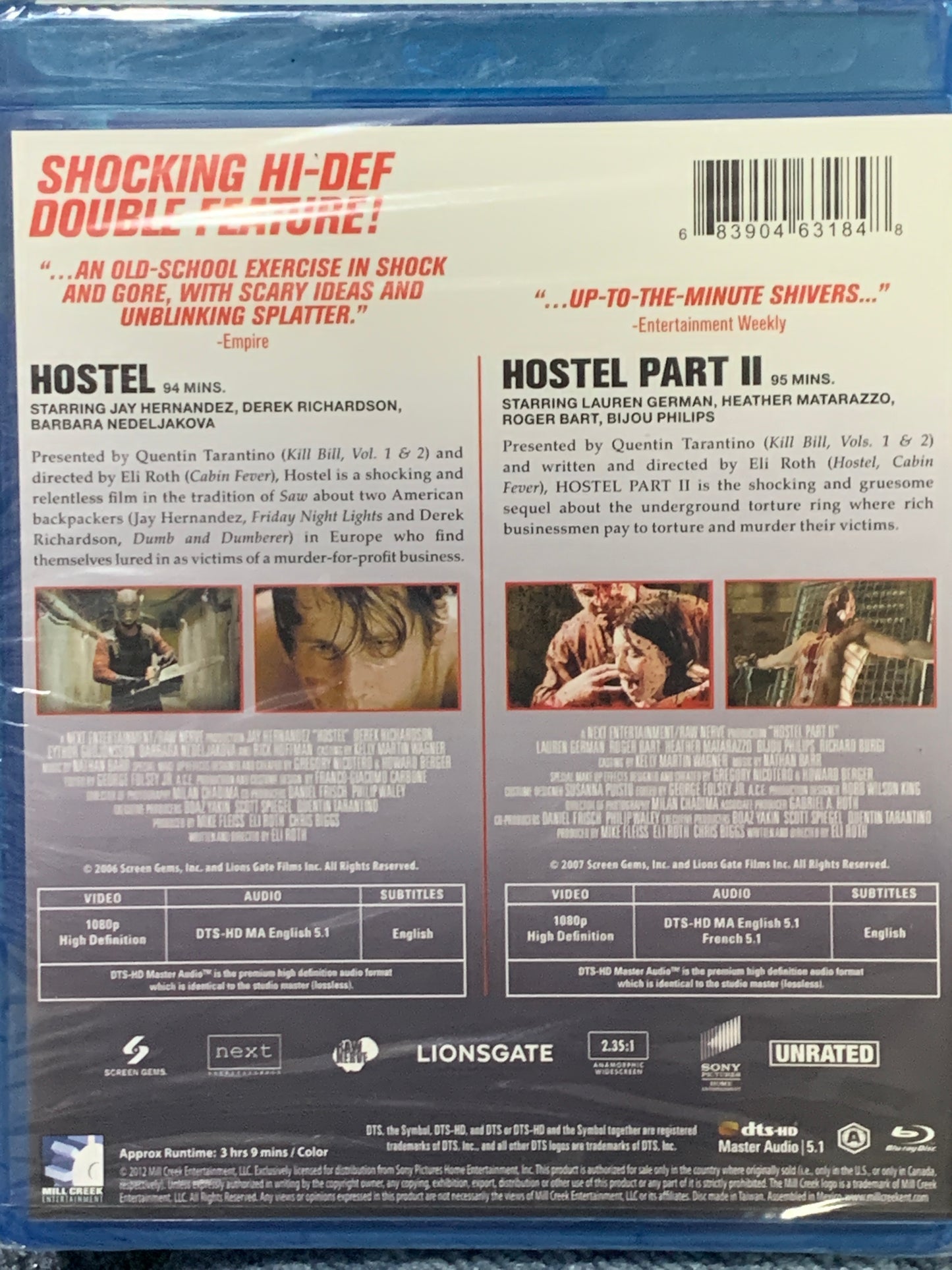 Hostel (2005) & Hostel: Part II (2007)