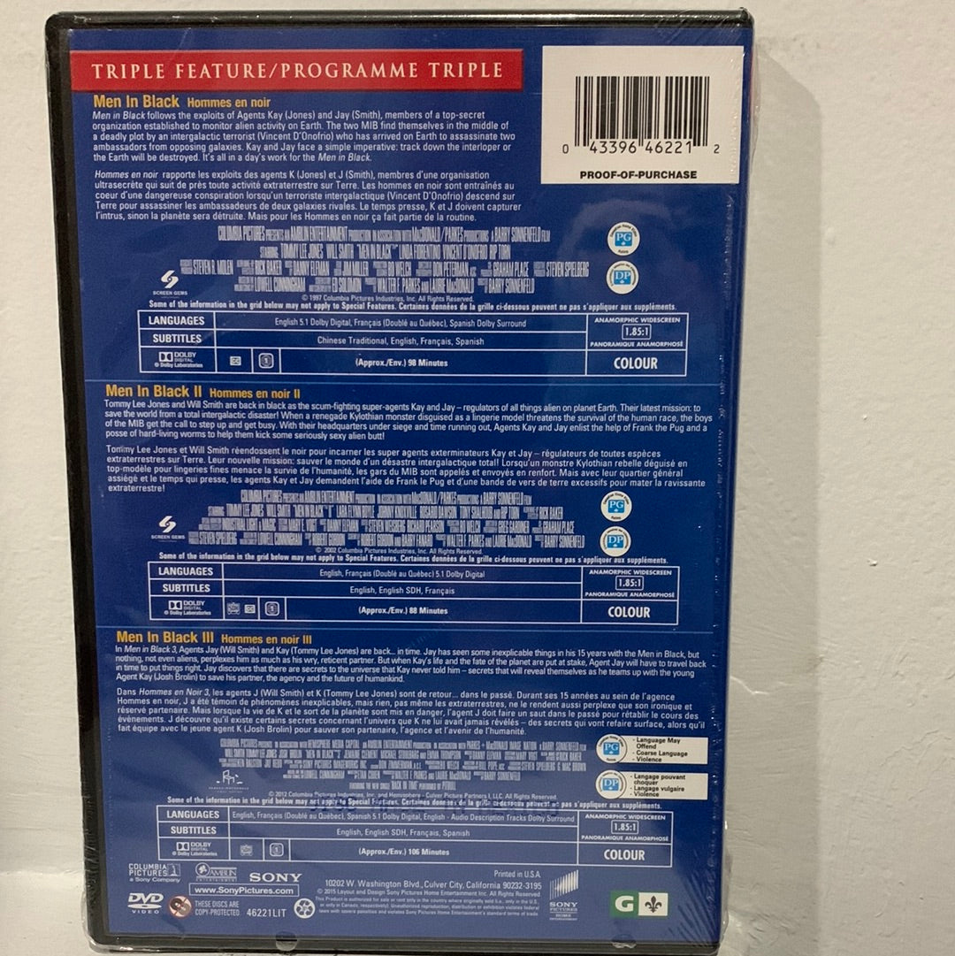 Men in Black (1997) & Men in Black II (2002) & Men in Black 3 (2012)